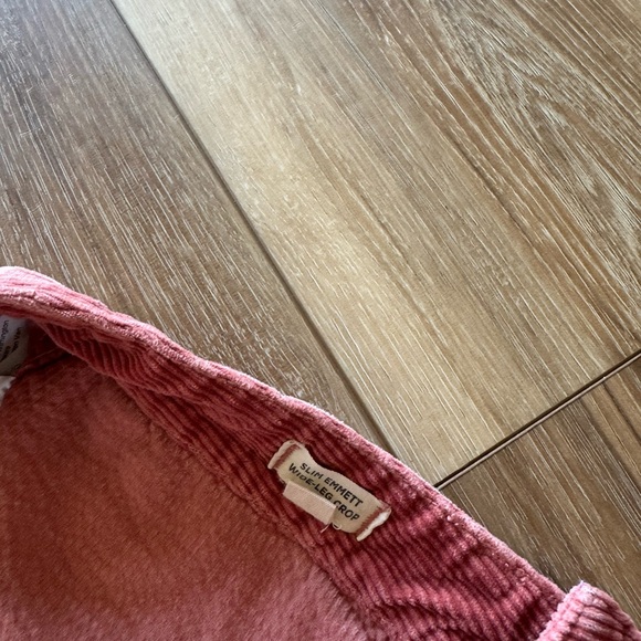 Madewell Slim Emmett Wide Leg Crop Corduroy Pants size 28 - Picture 6 of 8